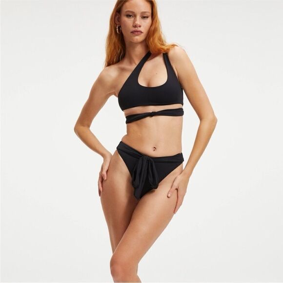 Good American NWT 10 Ways To Wear Bikini Bottom Black Size 3X - Picture 4 of 8